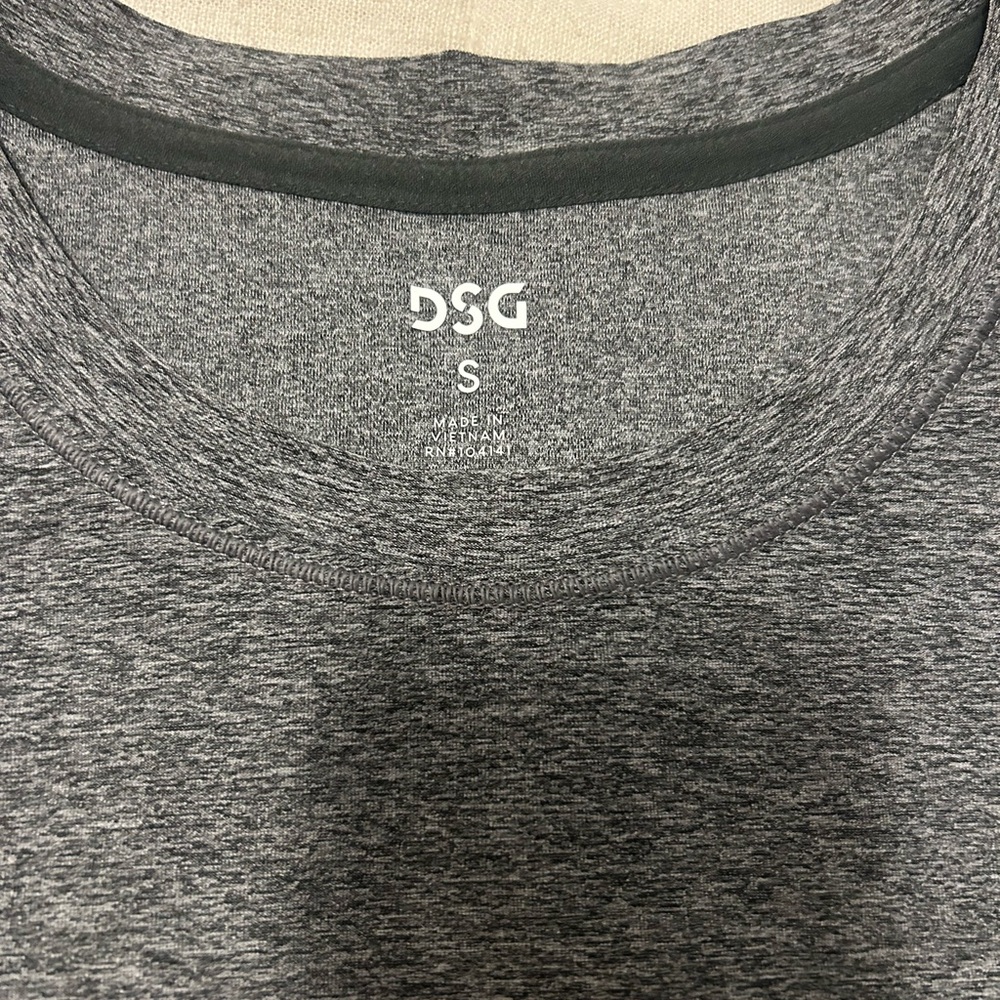 DSG Women's Charcoal and Black Tank Top - Picture 3 of 4